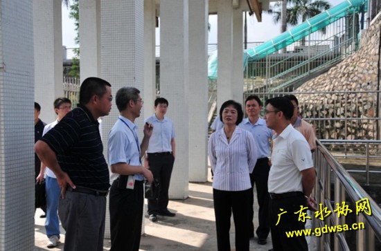 东莞市李小梅副市长督导东江水务工作