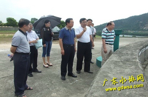 珠海：刘嘉文副市长到凤凰山水库检查三防工作