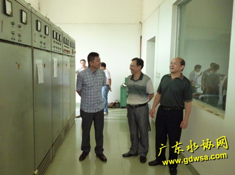 省水协林志光秘书长一行到粤北连州连山等县镇供水企业调研