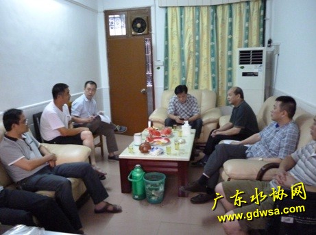 省水协林志光秘书长一行到粤北连州连山等县镇供水企业调研