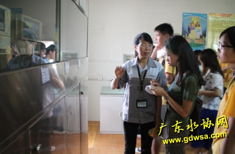 顺德区伦教青少年公益行走访羊额水厂