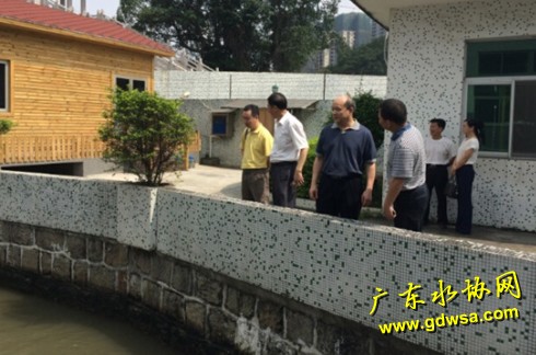 省水协领导参观揭阳市自来水公司西湖水厂