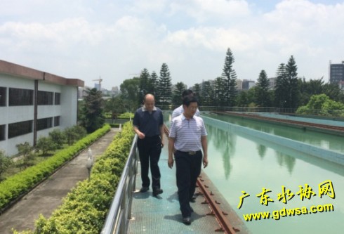 省水协领导参观揭阳市第二自来水公司水厂