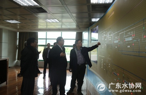 兰州市国资委一行到东莞市塘厦自来水公司参观交流