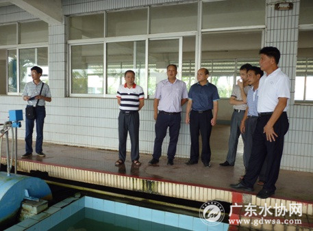 省水协组织县镇工作部主任赴新兴、德兴等供水企业考察调研
