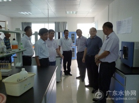 省水协林志光秘书长、李小鸿副秘书长一行赴龙门、惠东等供水企业调研及宣贯工作