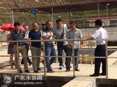 惠州水司潼湖水厂迎来广东省水协专家同行参观交流
