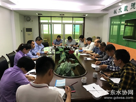 省水协县镇工作部成员等到大埔水司调研协调工作