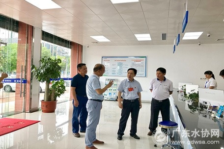 惠州水务集团领导到泓源供水公司调研党建工作