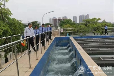 惠州市公安局反恐支队赴惠州水司参观调研