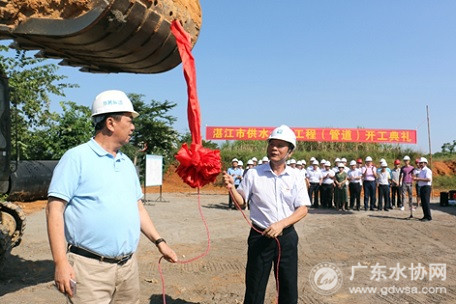 湛江市水务集团投资6亿元建设供水管网
