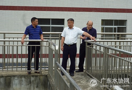 省水协甘志高副会长到紫金水司、小榄水务调研
