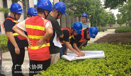 佛山水业新城供水公司开展管网爆漏事故应急演练