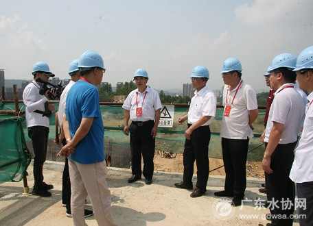 人大代表视察南水水库供水工程——扩建西河二水厂项目进展情况