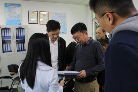 云南、广东两省水协及云南供水企业领导一行莅临海丰县供水总公司参观指导