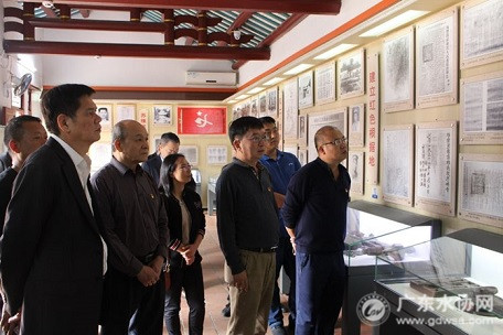 云南、广东两省水协及云南供水企业领导一行莅临海丰县供水总公司参观指导