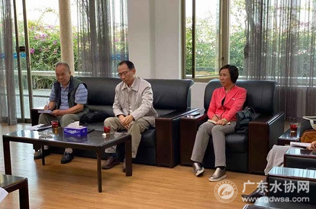 省水协王建平会长、潘景盛秘书长莅临小榄调研指导工作